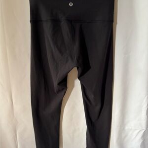 Lululemon Wunder Under Women's Size 8  High-Rise Leggings Black